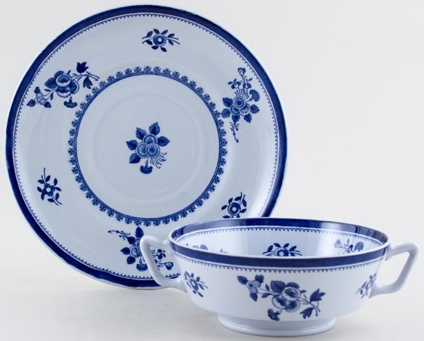 Soup Cup and Saucer c1940s-1960s